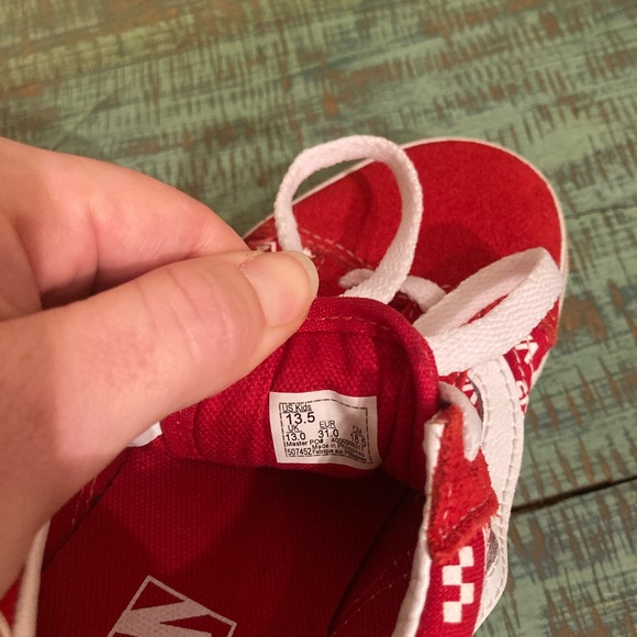 Kids Logo Old Skool Vans - Picture 5 of 6